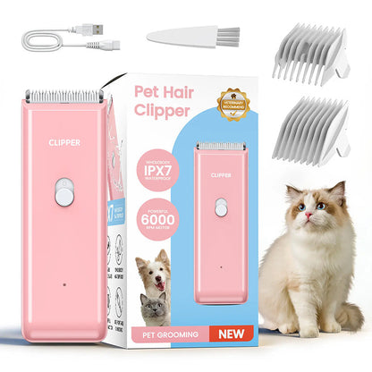 📢📢48% OFF !! ⏰Quiet Cordless Pet Hair Clipper