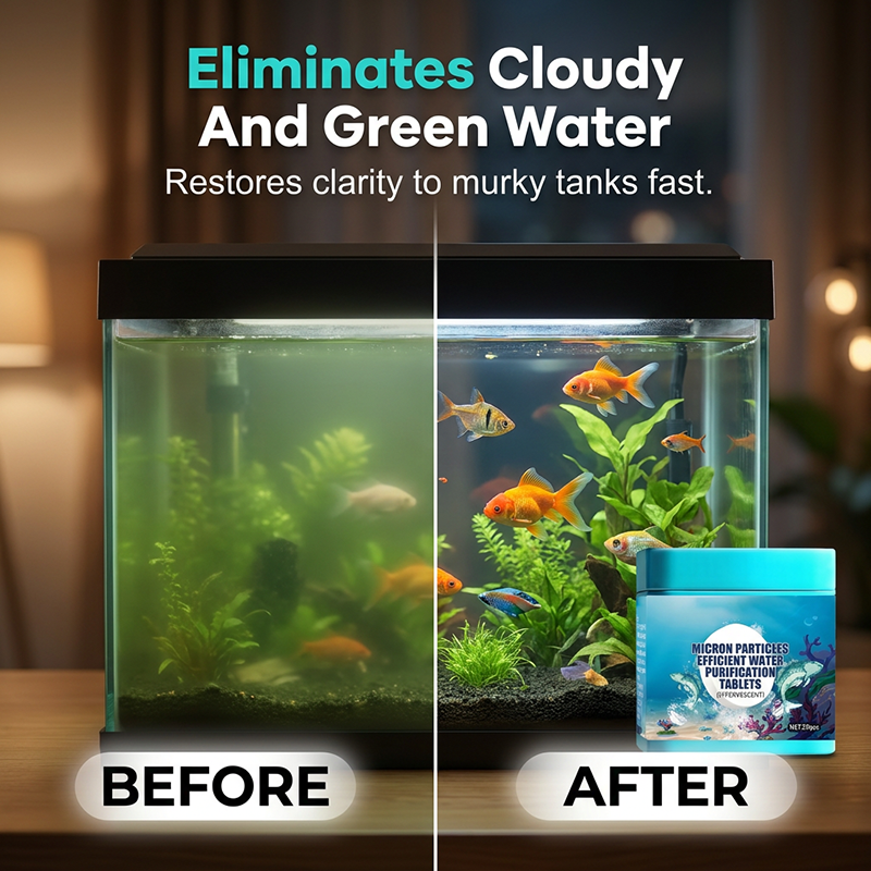 🌊Last Day 48% OFF🌊High-Efficiency Aquarium Water Purification Tablets