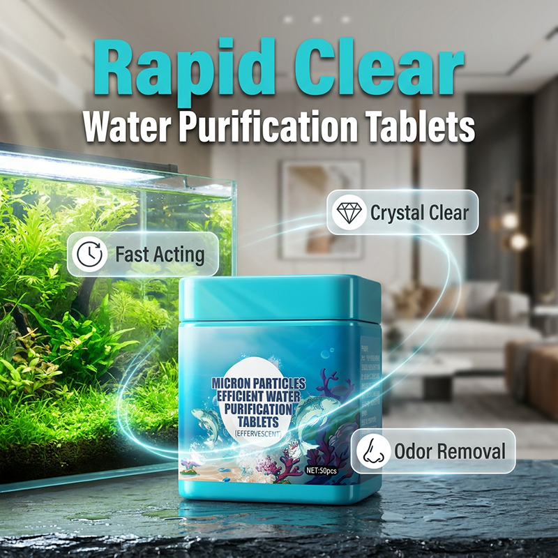 🌊Last Day 48% OFF🌊High-Efficiency Aquarium Water Purification Tablets