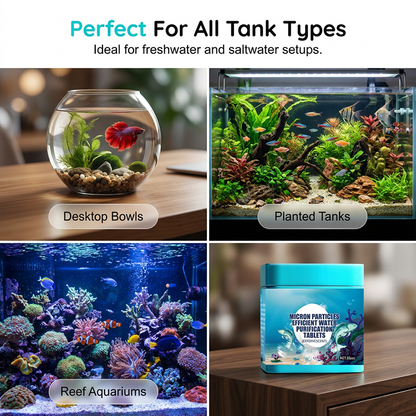 🌊Last Day 48% OFF🌊High-Efficiency Aquarium Water Purification Tablets
