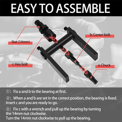 🔥While Supplies Last 40% OFF!🎉 10 PCS Motorcycle Bearing Puller Tool Kit