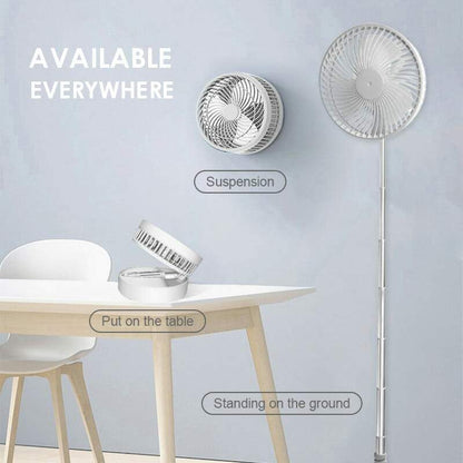 📢📢40% OFF !! ⏰ Telescopic Folding USB Charging Fan