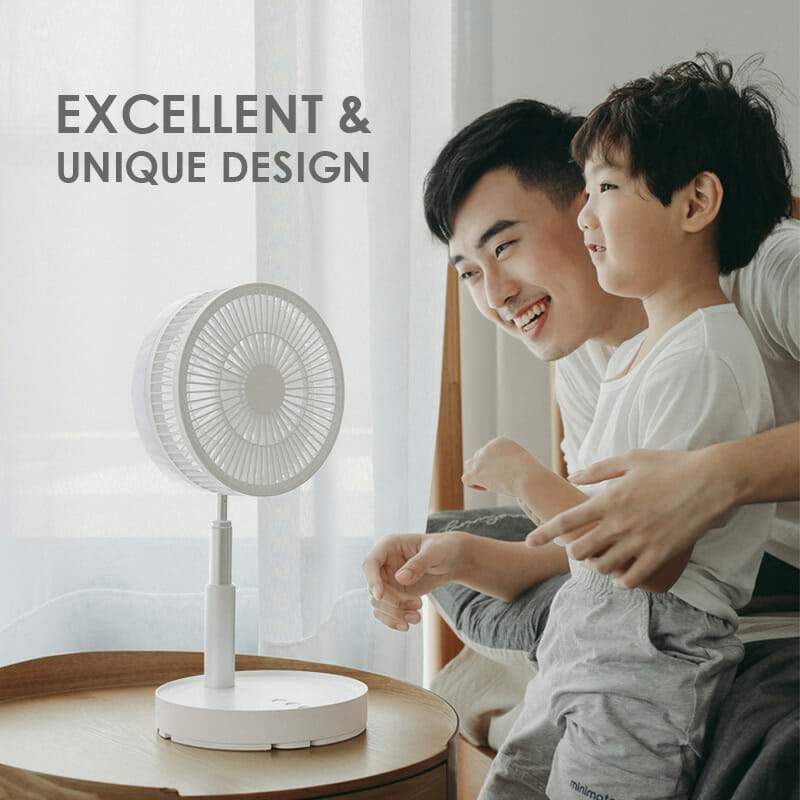 📢📢40% OFF !! ⏰ Telescopic Folding USB Charging Fan