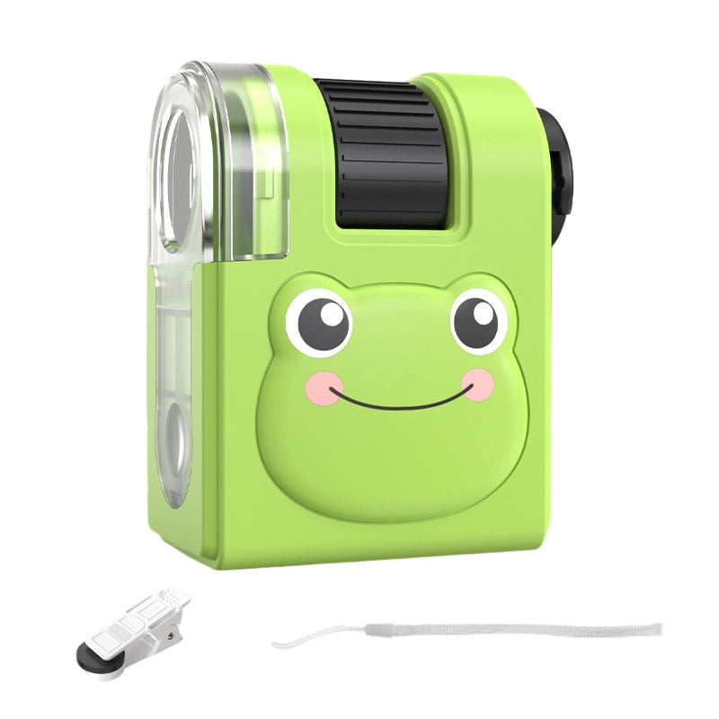 🥳2026 HOT SALE🥳📱🔬 40% OFF! Selling Fast – Portable Kids Microscope – Pocket‑sized, UV light for fun checks, clips to phone. Adventure in your pocket! 🎒⚡