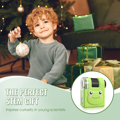 🥳2026 HOT SALE🥳📱🔬 40% OFF! Selling Fast – Portable Kids Microscope – Pocket‑sized, UV light for fun checks, clips to phone. Adventure in your pocket! 🎒⚡