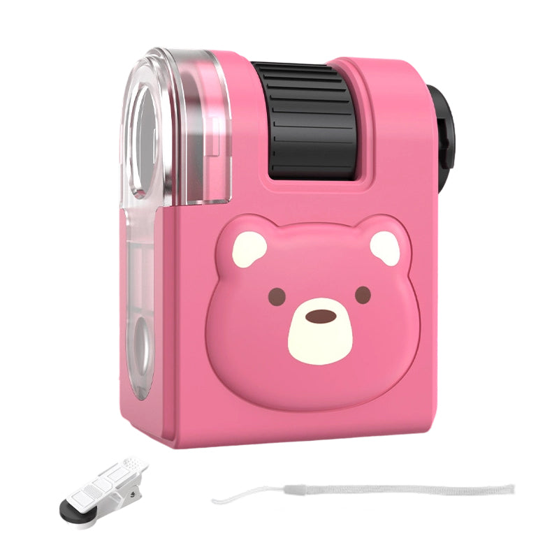 🥳2026 HOT SALE🥳📱🔬 40% OFF! Selling Fast – Portable Kids Microscope – Pocket‑sized, UV light for fun checks, clips to phone. Adventure in your pocket! 🎒⚡