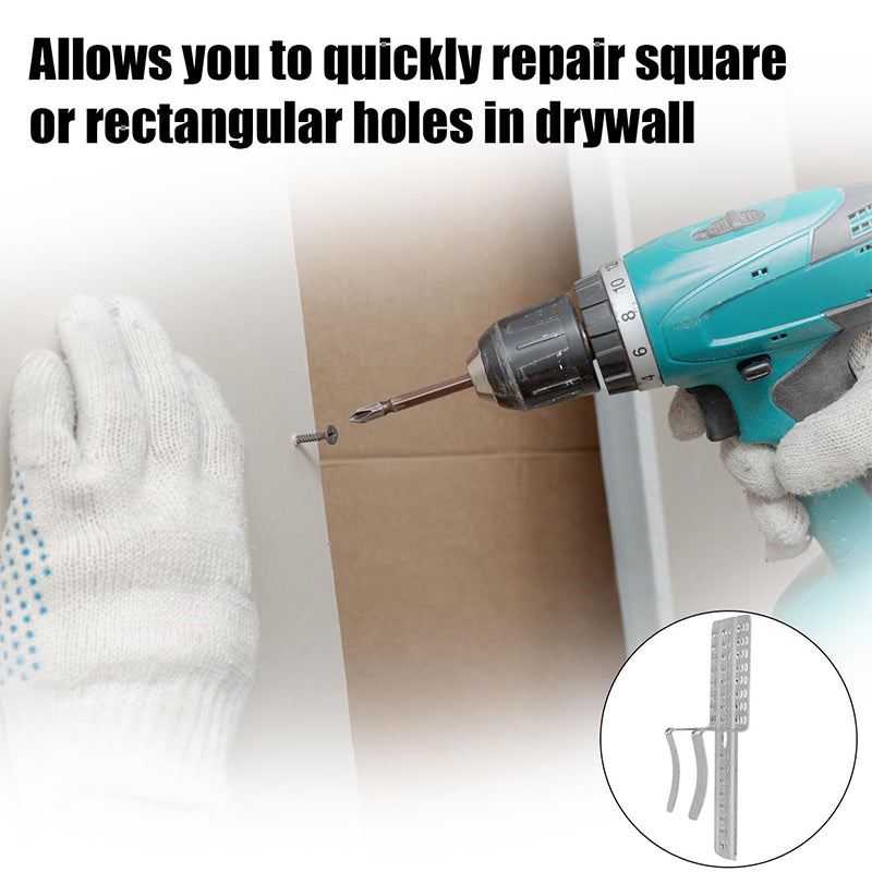 💥 BUY 4 GET 1 FREE! 🛠️ Stainless Steel Drywall Patch Repair Clips – Rust-proof, easy to install & perfect for fixing holes or cracks in walls – no stud needed 🧱