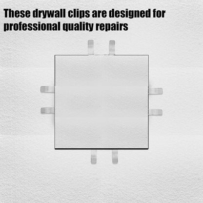 💥 BUY 4 GET 1 FREE! 🛠️ Stainless Steel Drywall Patch Repair Clips – Rust-proof, easy to install & perfect for fixing holes or cracks in walls – no stud needed 🧱