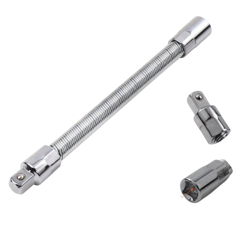 Flexible Socket Extension Bar for Ratchet Wrench