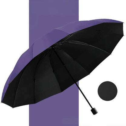 ✨12-Rib Large Foldable Windproof Umbrella