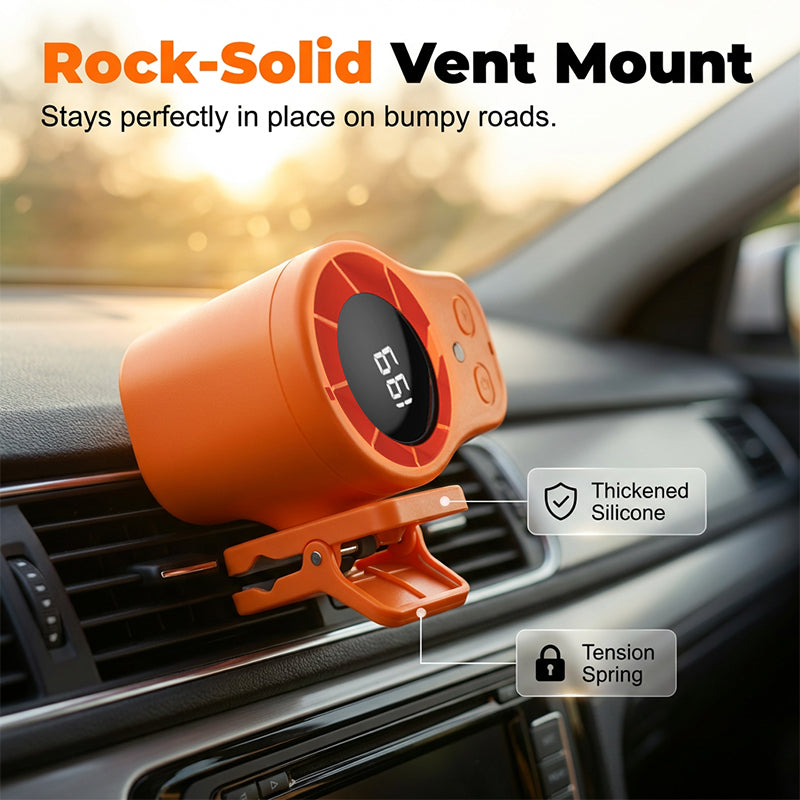💨❄️Hands-Free Personal Cooling Fan with LED digitial Display