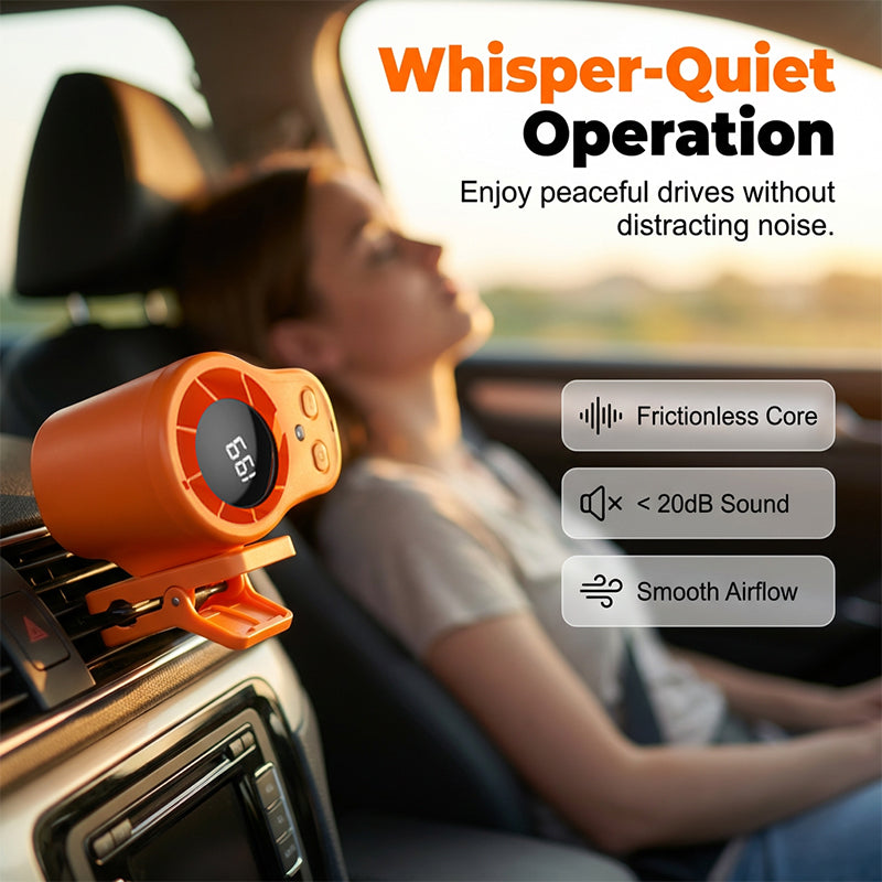💨❄️Hands-Free Personal Cooling Fan with LED digitial Display