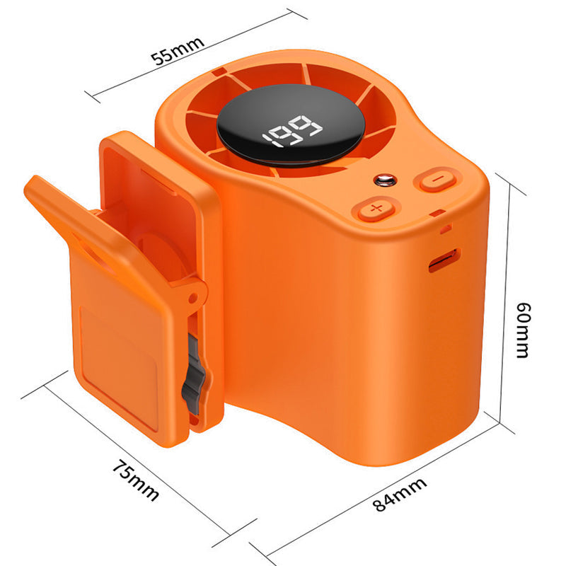 💨❄️Hands-Free Personal Cooling Fan with LED digitial Display