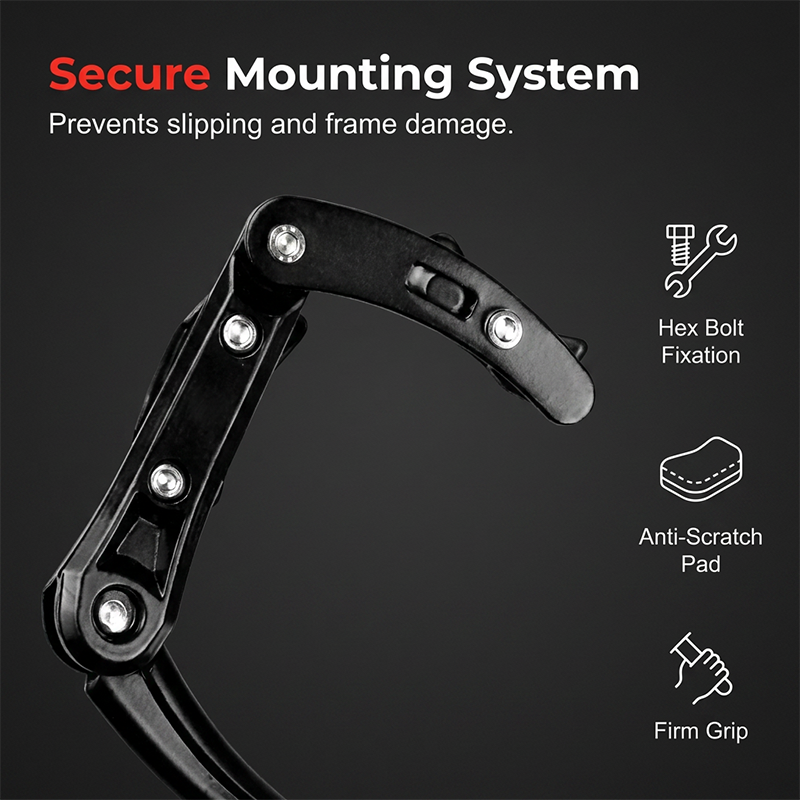 Universal Adjustable Aluminum Alloy Bicycle Side Kickstand