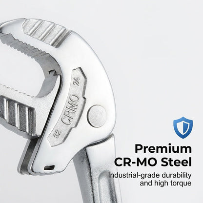 🎁2026 New Arrivals 49% OFF💥Self-Adjusting Heavy-Duty Multi-Function Wrench – Built-in pliers & wire cutter, chrome-vanadium steel – grips multiple sizes without slipping – perfect for plumbing, auto or home repairs 🔩