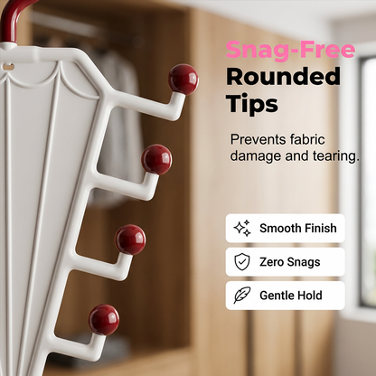 👚LAST DAY 40% OFF⚡Multi-Functional V-Shaped Double Sided Hanger Storage Rack