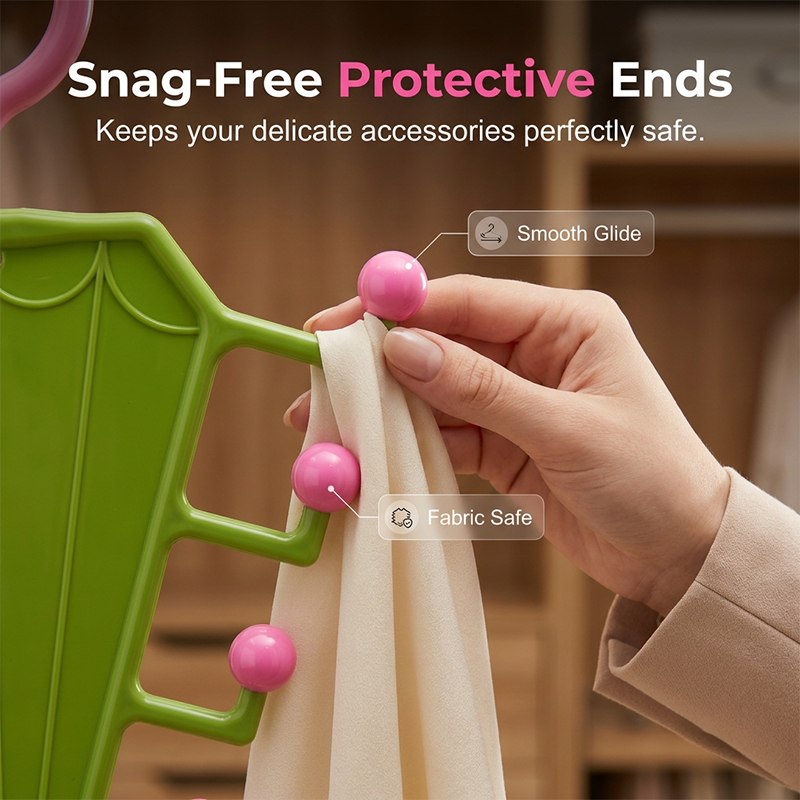 👚LAST DAY 40% OFF⚡Multi-Functional V-Shaped Double Sided Hanger Storage Rack