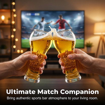 🔥LAST DAY SALE 40% OFF!!🔥Trophy Beer Mug – Football Fan Collectible 🏆 | For Home, Pub & Match Day 🍺⚽ | Perfect Gift for Footie Lovers 🎁