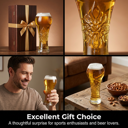 🔥LAST DAY SALE 40% OFF!!🔥Trophy Beer Mug – Football Fan Collectible 🏆 | For Home, Pub & Match Day 🍺⚽ | Perfect Gift for Footie Lovers 🎁