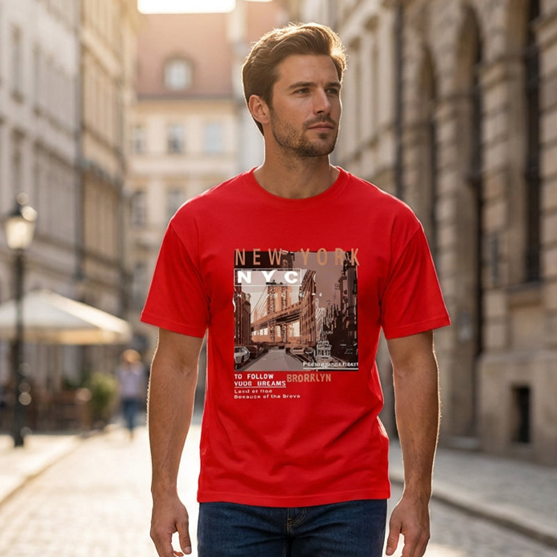 📢📢40% OFF !! ⏰Urban Style New York City Short Sleeve Top