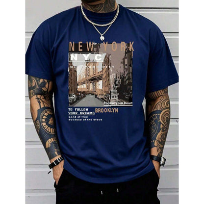 📢📢40% OFF !! ⏰Urban Style New York City Short Sleeve Top