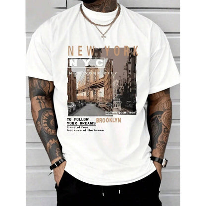 📢📢40% OFF !! ⏰Urban Style New York City Short Sleeve Top
