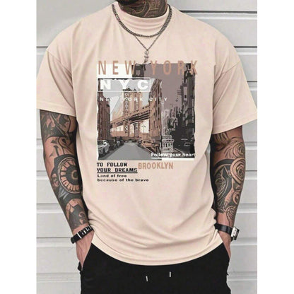 📢📢40% OFF !! ⏰Urban Style New York City Short Sleeve Top