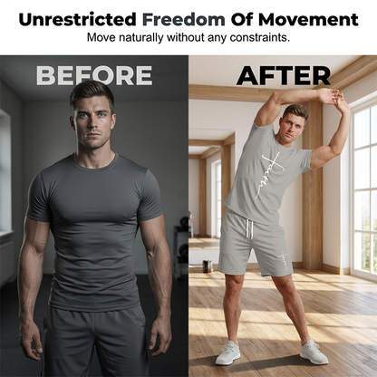 🔥While Supplies Last 40% OFF!🎉 Men's Faith Graphic T-Shirt & Shorts Set