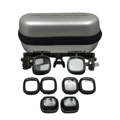 🔬 LIMITED-TIME 30% OFF! ✨ Precision LED Magnifier Glasses – Interchangeable Lenses, Dual LED, Hands-Free 💡