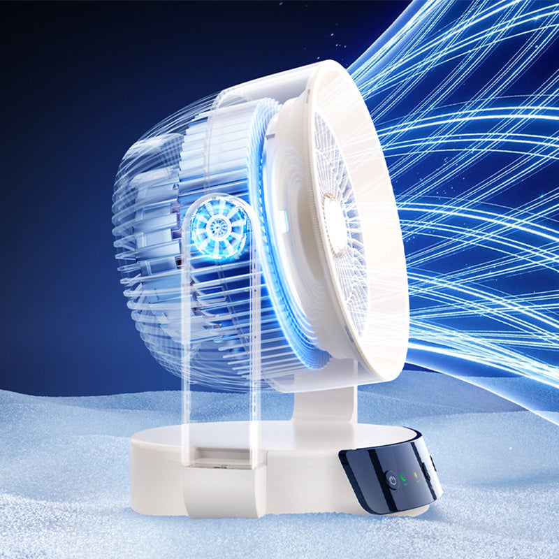📢📢40% OFF !! ⏰Quiet Desktop Fan with Smart LED Display