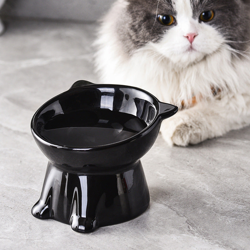 📢📢30% OFF !! ⏰Ergonomic Elevated Cute Cat Bowl