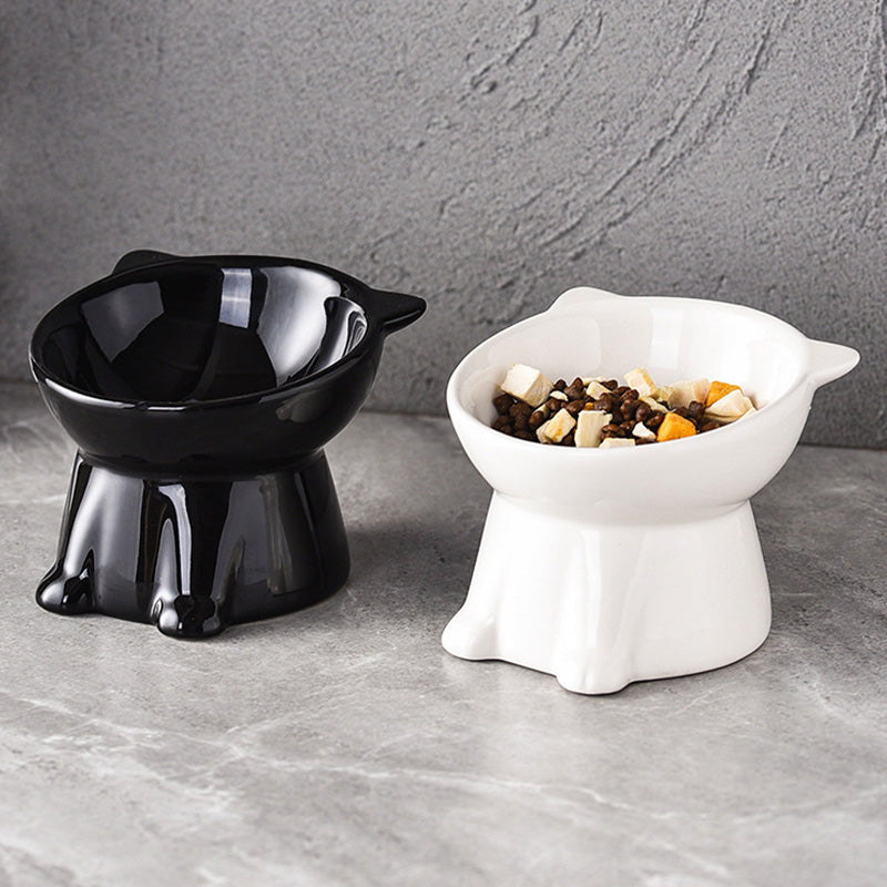 📢📢30% OFF !! ⏰Ergonomic Elevated Cute Cat Bowl