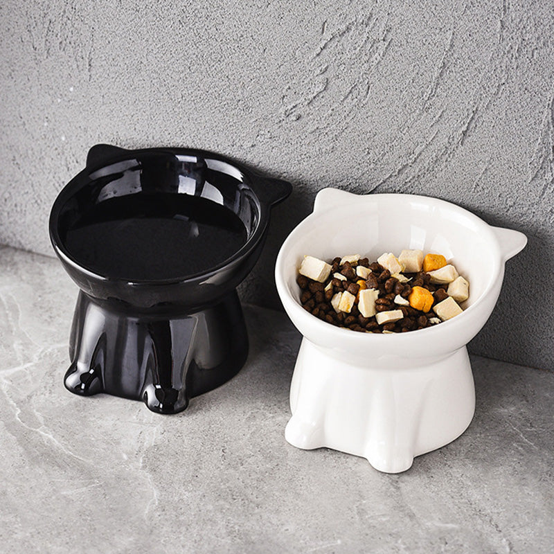 📢📢30% OFF !! ⏰Ergonomic Elevated Cute Cat Bowl
