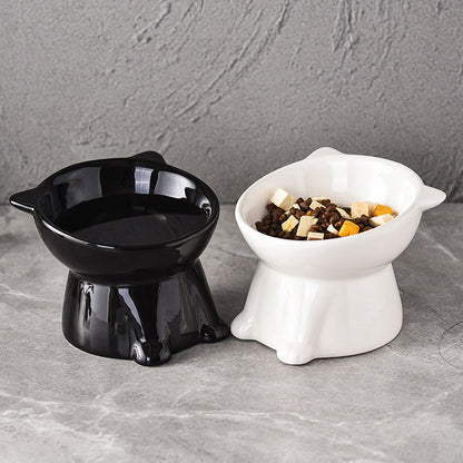 📢📢30% OFF !! ⏰Ergonomic Elevated Cute Cat Bowl