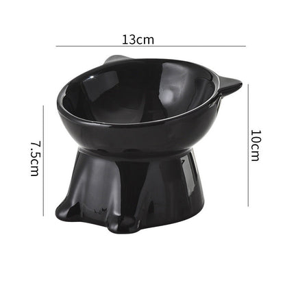 📢📢30% OFF !! ⏰Ergonomic Elevated Cute Cat Bowl