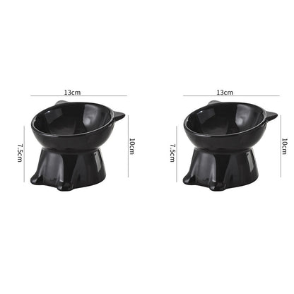 📢📢30% OFF !! ⏰Ergonomic Elevated Cute Cat Bowl