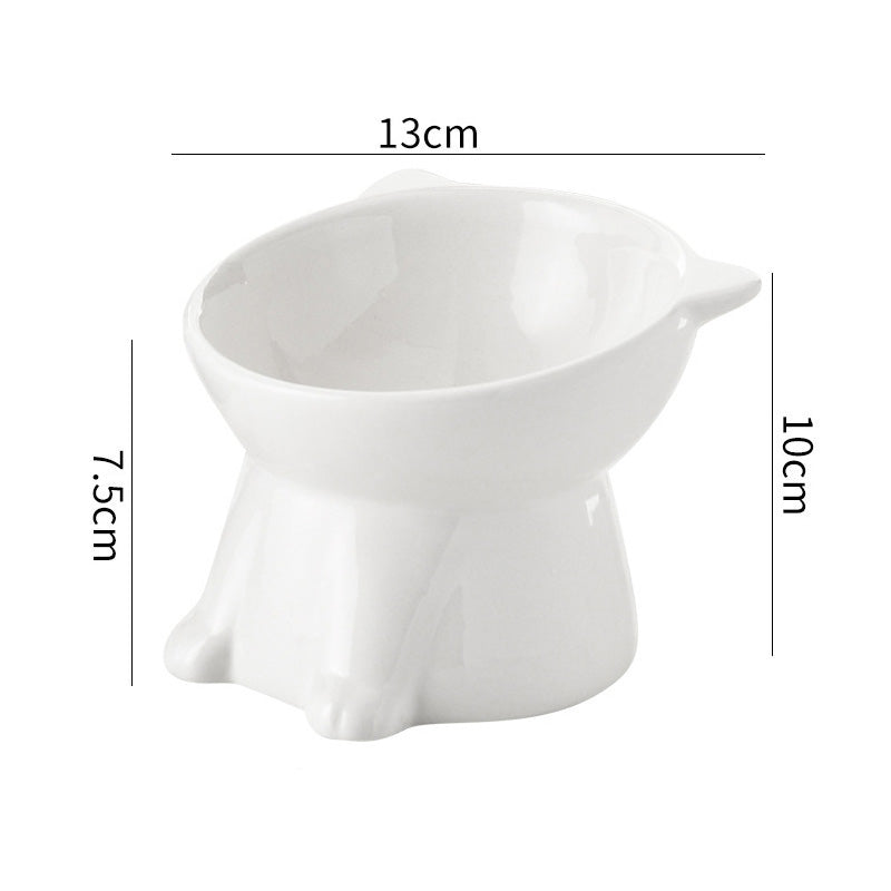 📢📢30% OFF !! ⏰Ergonomic Elevated Cute Cat Bowl