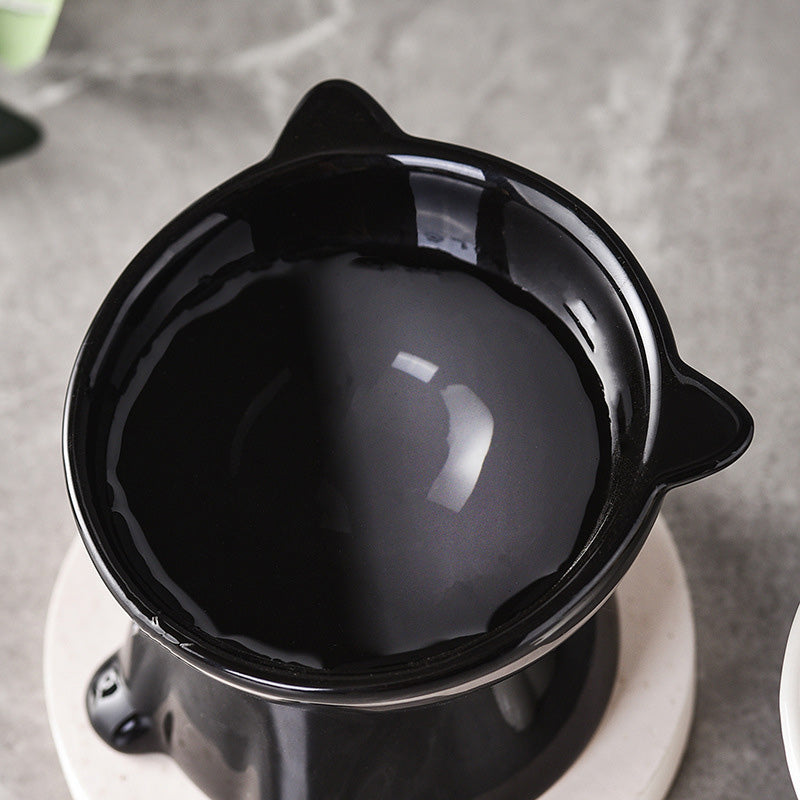 📢📢30% OFF !! ⏰Ergonomic Elevated Cute Cat Bowl