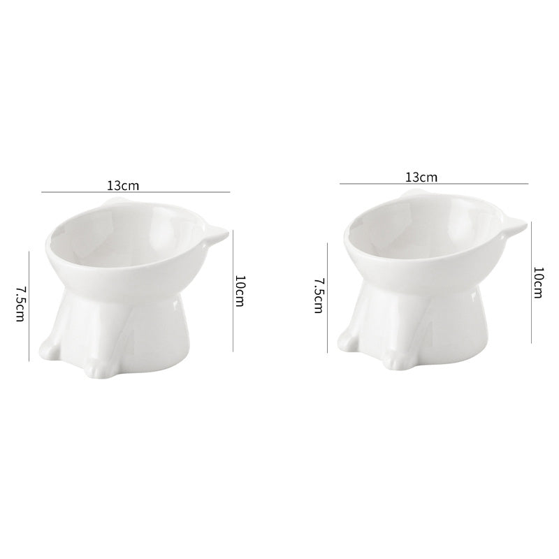 📢📢30% OFF !! ⏰Ergonomic Elevated Cute Cat Bowl
