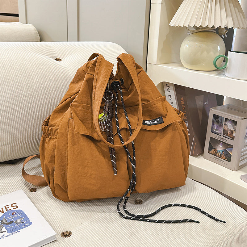 📢📢40% OFF !! ⏰Large-Capacity Drawstring Convertible Tote Backpack