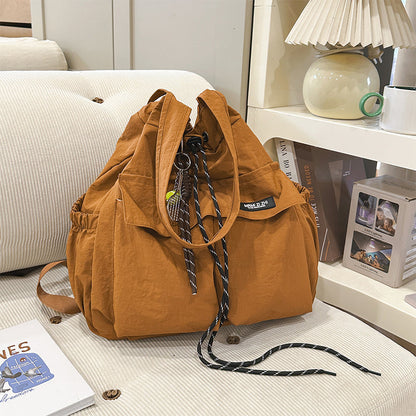 📢📢40% OFF !! ⏰Large-Capacity Drawstring Convertible Tote Backpack