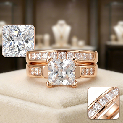 🎁 Zircon diamond rings with sparkling details—stylish, exquisite, and affordable ✨