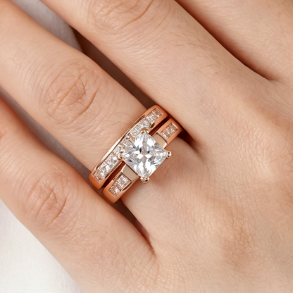 🎁 Zircon diamond rings with sparkling details—stylish, exquisite, and affordable ✨