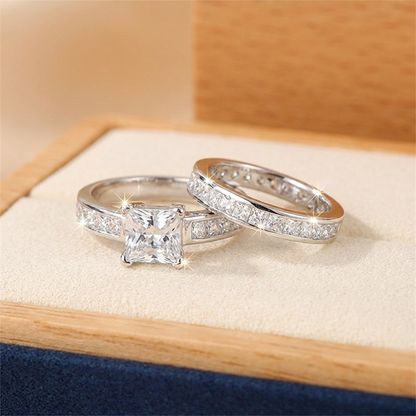 🎁 Zircon diamond rings with sparkling details—stylish, exquisite, and affordable ✨