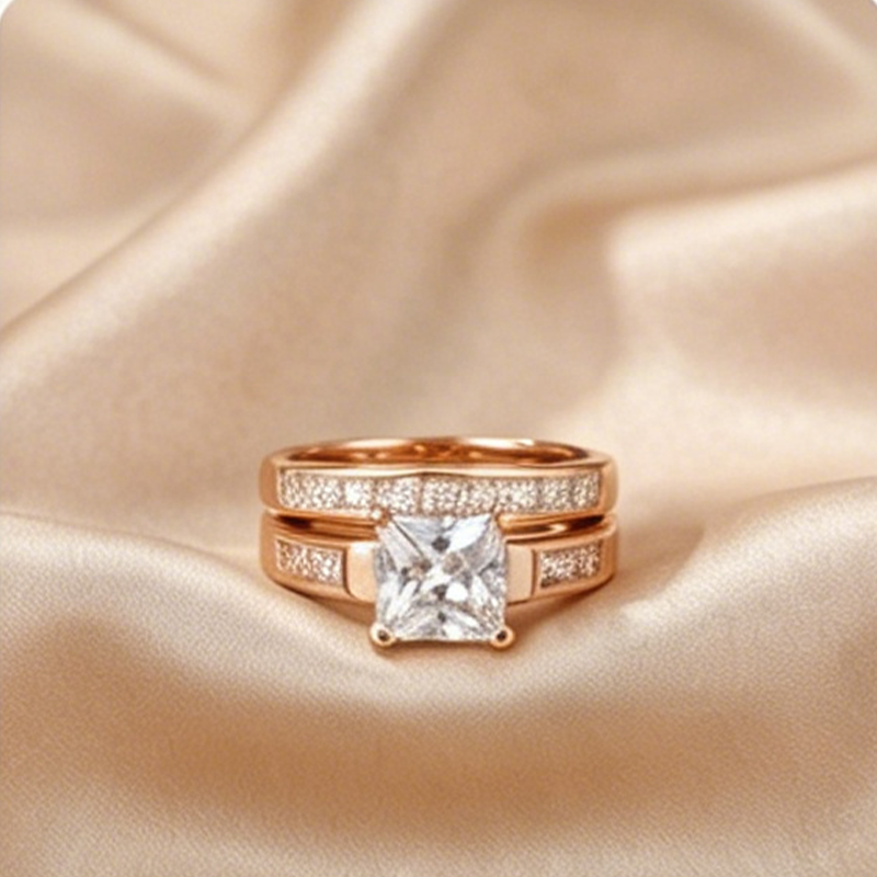 🎁 Zircon diamond rings with sparkling details—stylish, exquisite, and affordable ✨