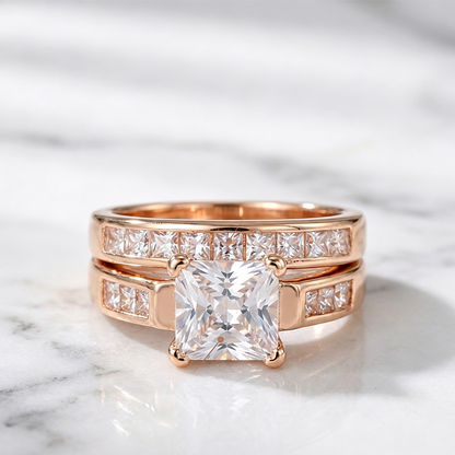 🎁 Zircon diamond rings with sparkling details—stylish, exquisite, and affordable ✨