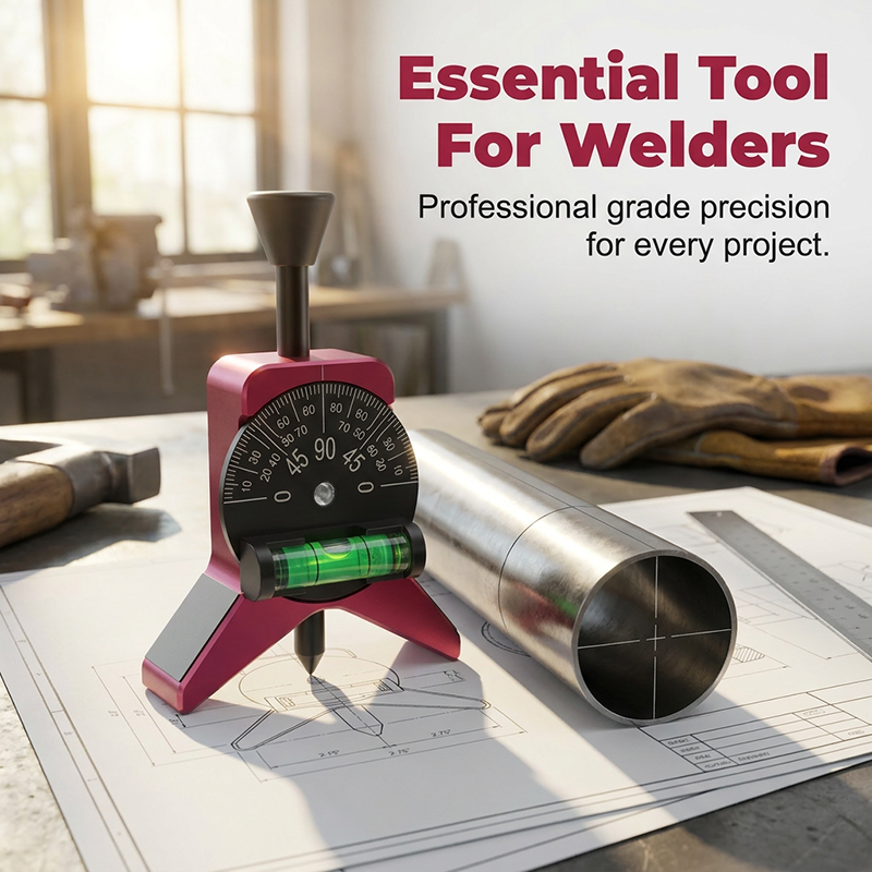 📢📢40% OFF !! ⏰ Magnetic Pipe Centering Tool – Y-Shaped, Hands-Free, Built-in Level 📏