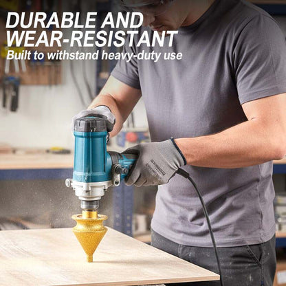 ✨ Diamond Chamfering Bit for Grinder – Multi-Function, Brazed Diamond, Universal Fit 💎