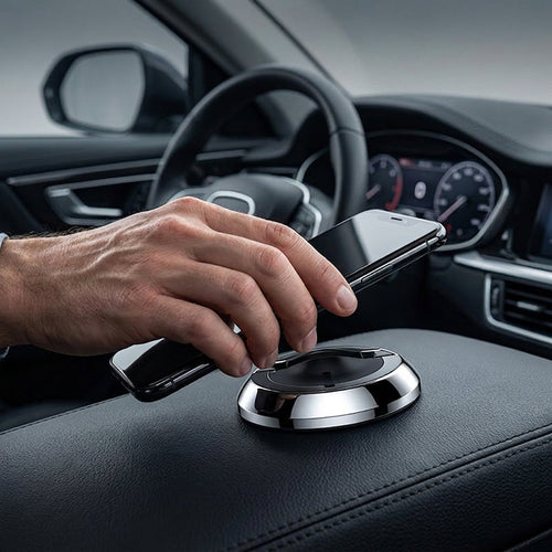 📱 LIMITED-TIME 30% OFF! ✨ Dashboard Phone Mount with Parking Plate – 2-in-1, 360° Rotation, Strong Grip 🅿️