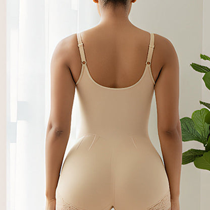 📢📢40% OFF !! ⏰Women's Tummy Control Zip-Up Shapewear Bodysuit